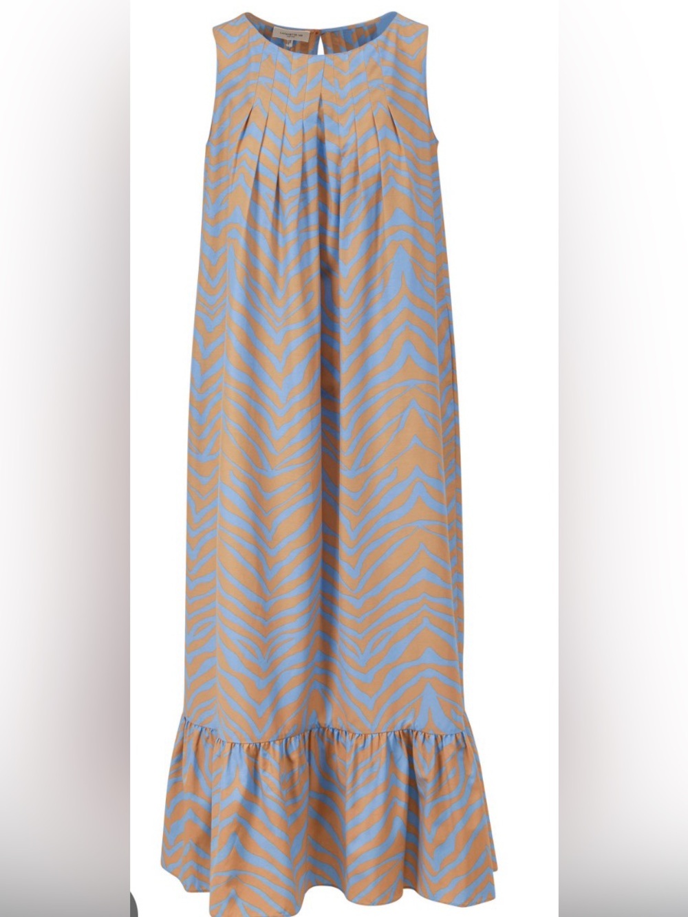 Lafayette 148 New York Silk Fresh Blue Sleeveless dress S